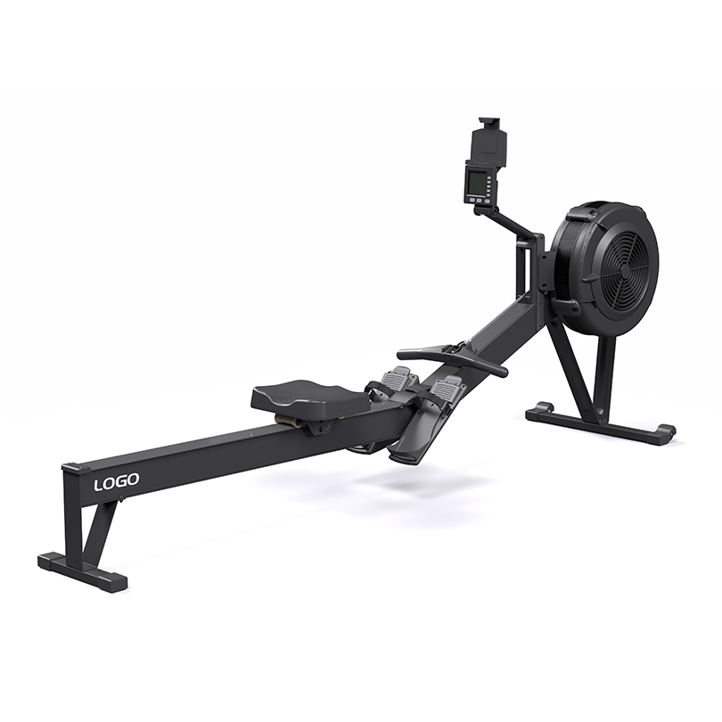 Fitness Equipment - Adjustable air rowing machine, indoor gym