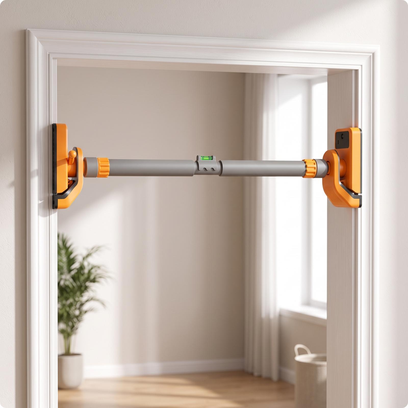 Door Pull Up Bar No Screw - Door Frame Pull Up Bar for