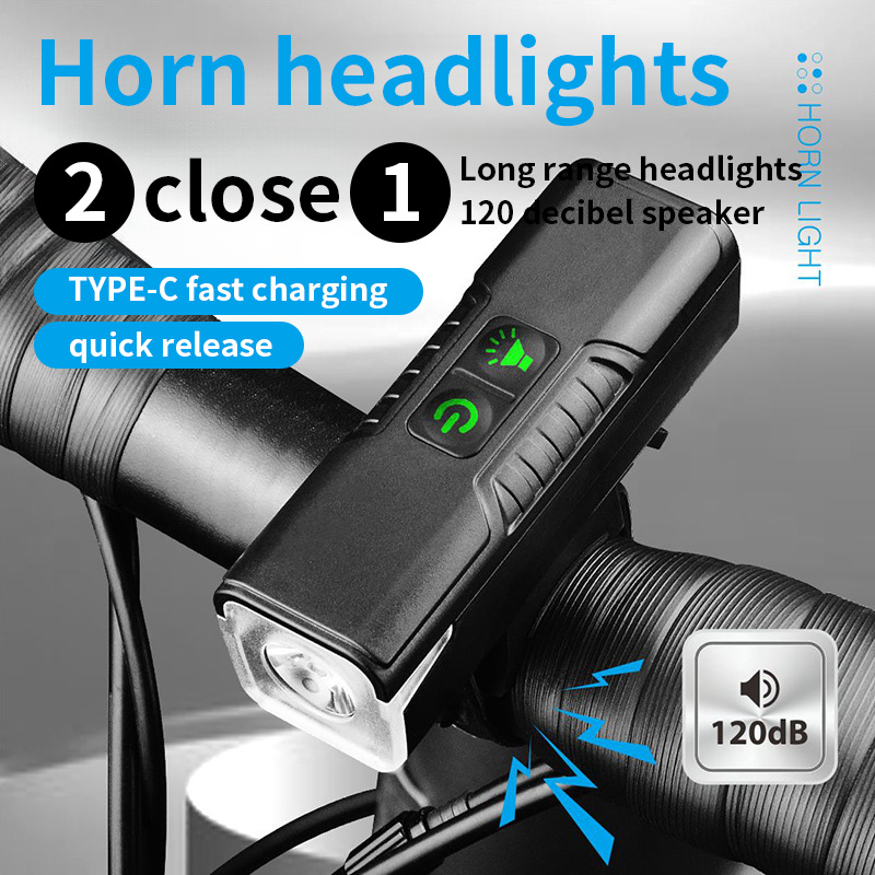 Rechargeable Bicycle Headlight 1000 Lumen - ESLNF 1000 Lumens Bike Front Light