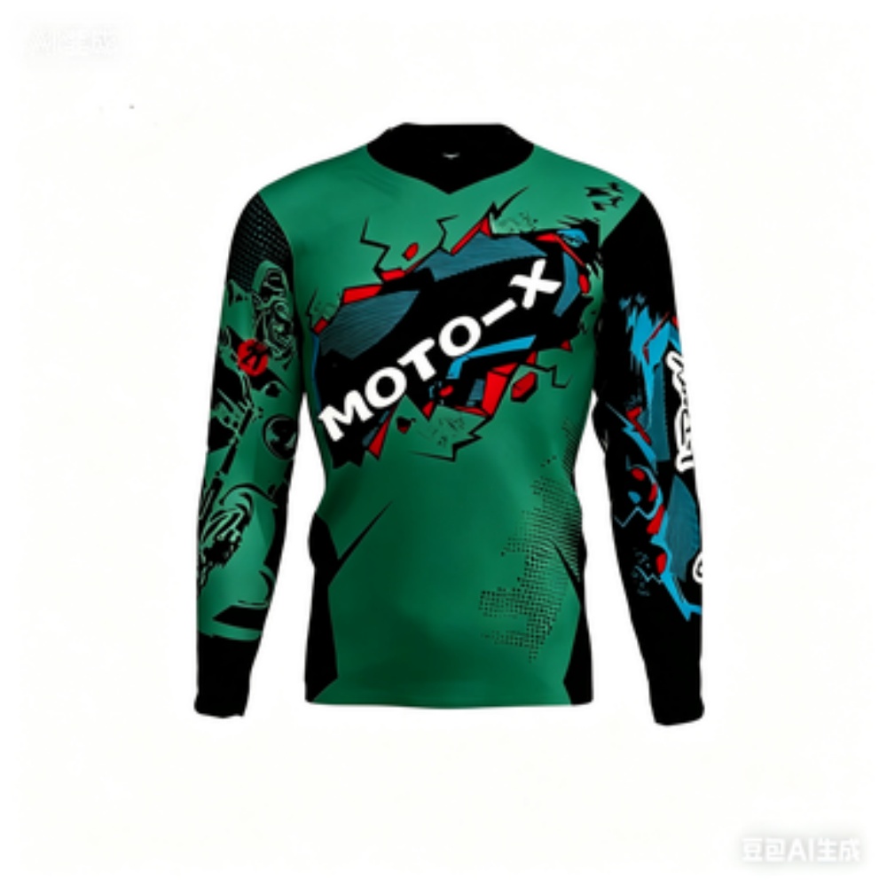 MOTO-X Themed Long-Sleeve Spor - Cycling recension och pris