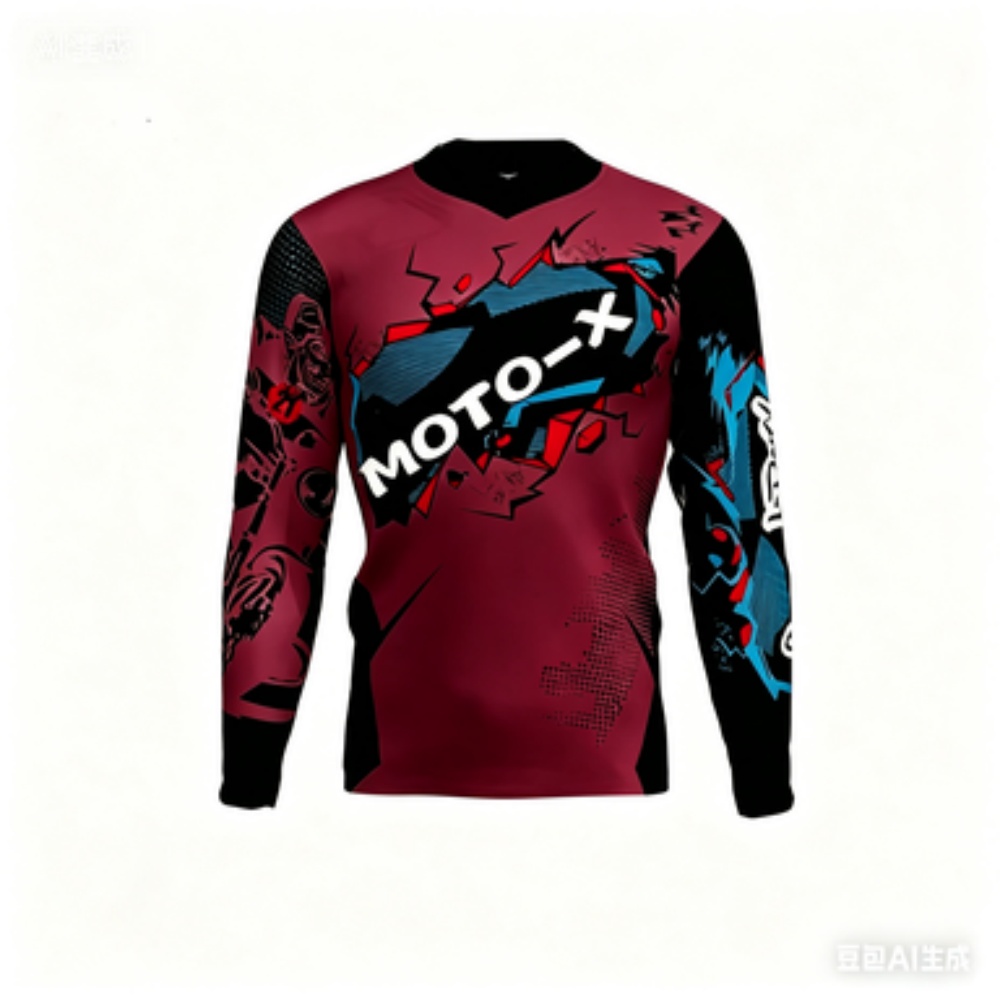 MOTO-X Themed Long-Sleeve Spor - Cycling recension och pris
