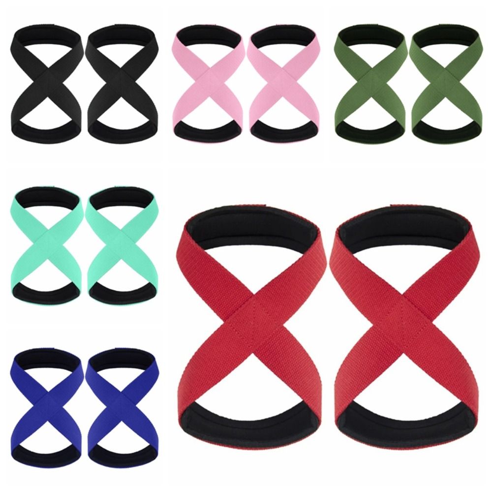 1 Pair New Polyester Weightlif - Wrist Wraps Weightlifting Support recension och pris