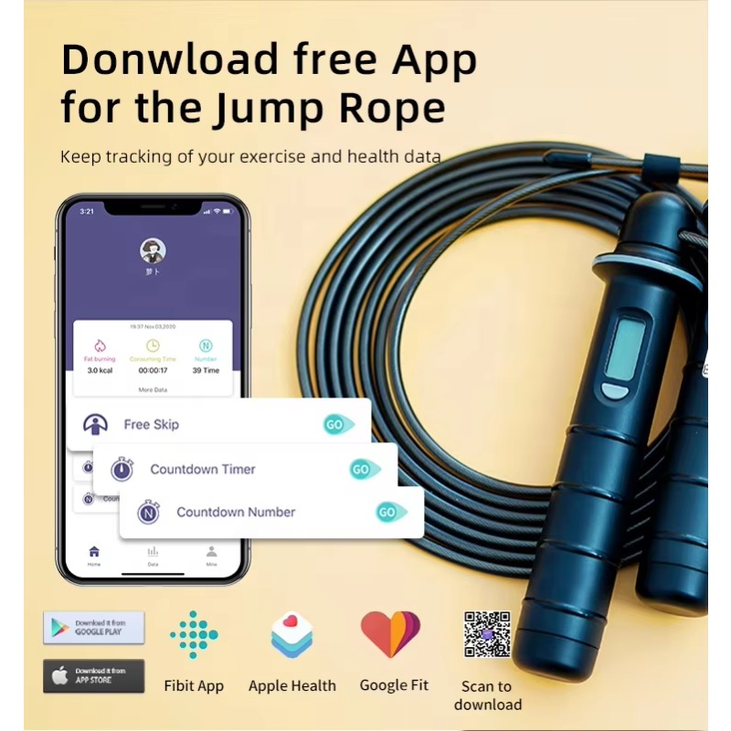 Hot Sale Wholesale Calorie Cou - Smart Jump Rope Digital Counter recension och pris