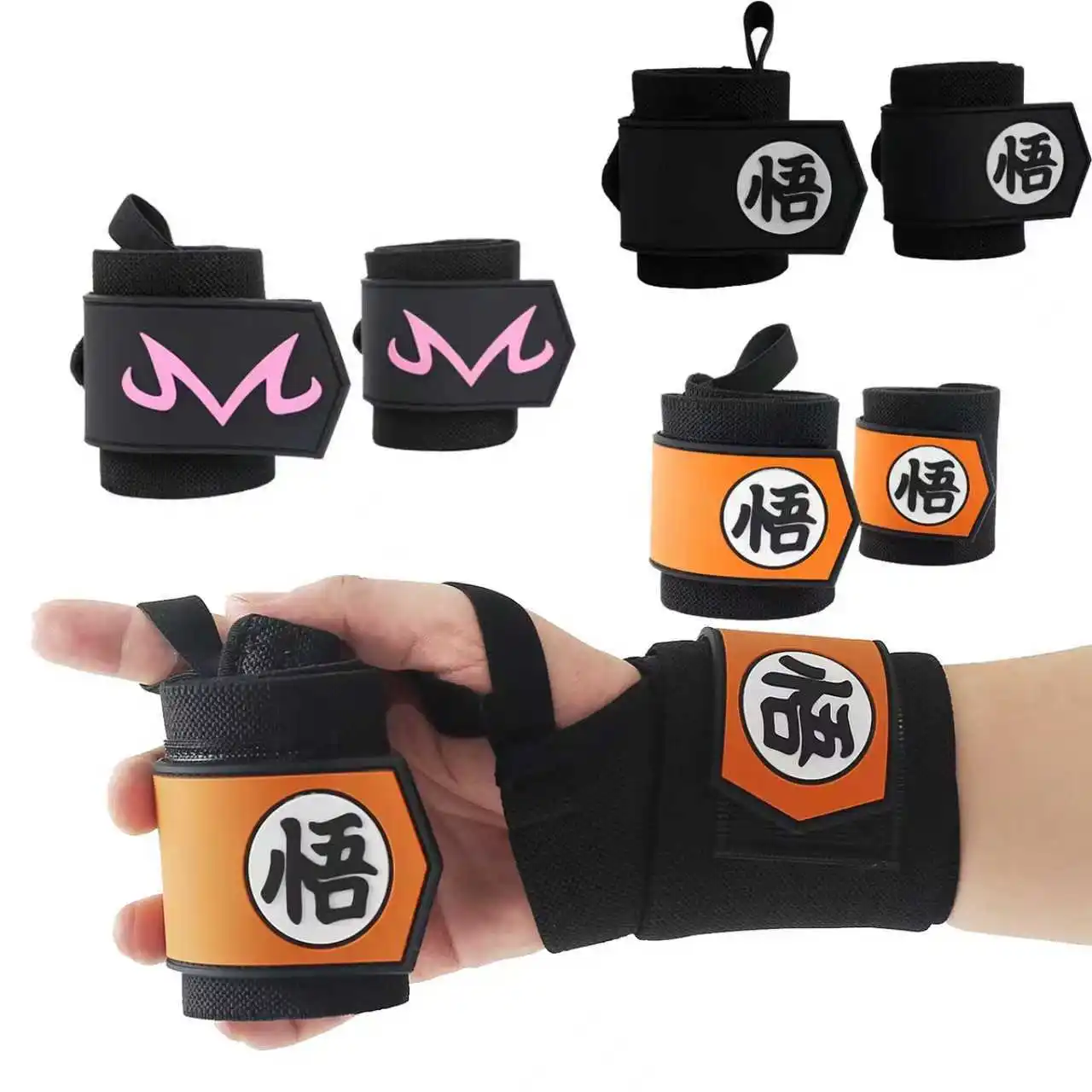 1 Pair Gym Sports Weight Lifti - Wrist Wraps Weightlifting Support recension och pris