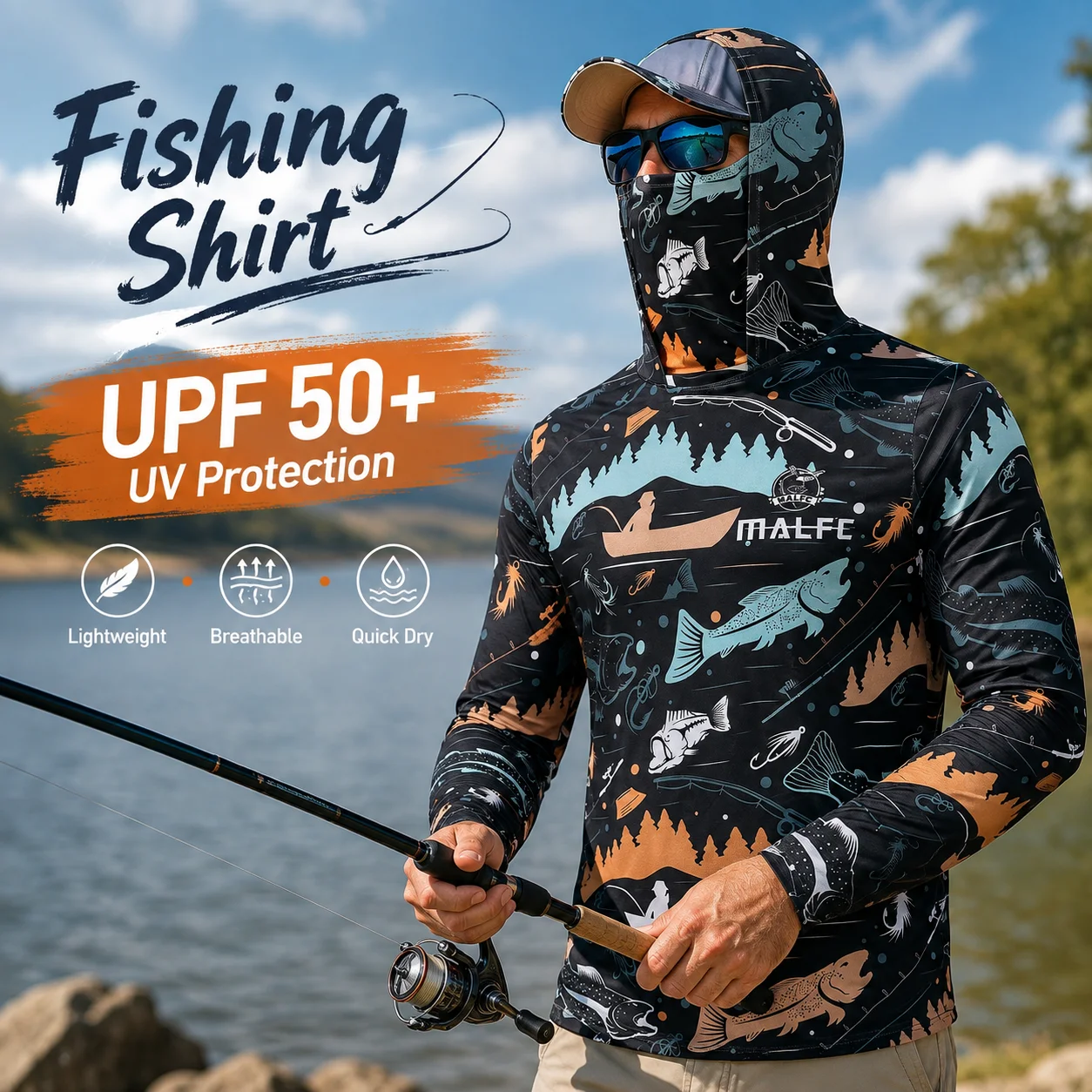 Men's UPF 50+ UV Protection Ho - Hiking recension och pris