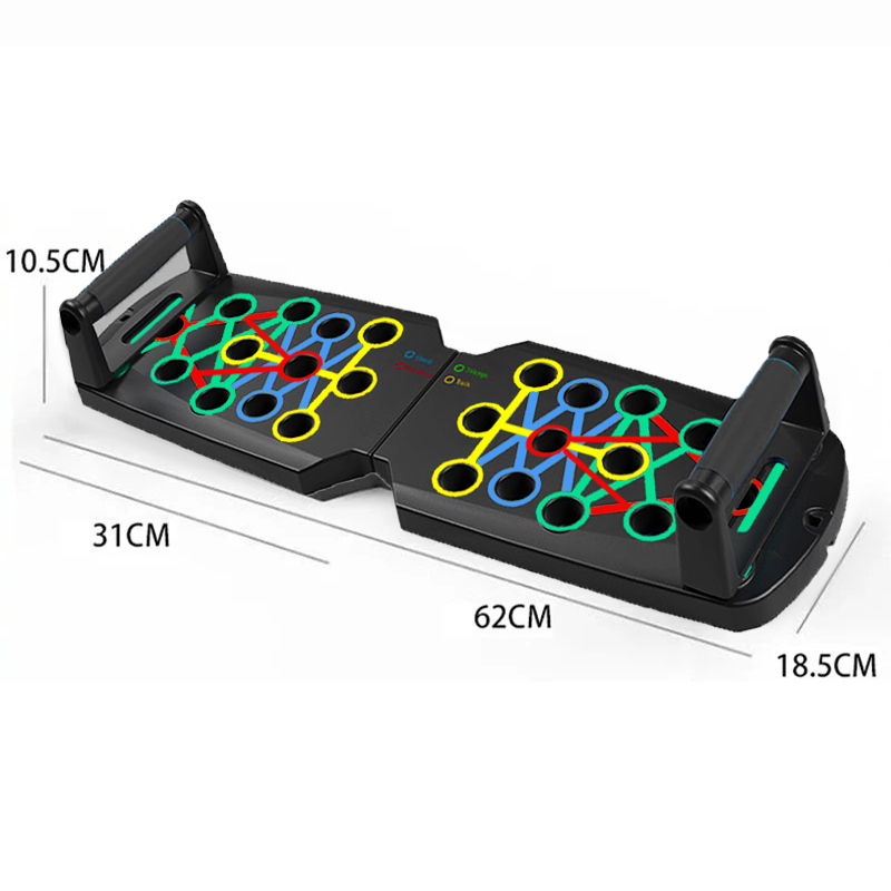 Portable Multifunctional Push- - Push Up Board Foldable Multi Function recension och pris