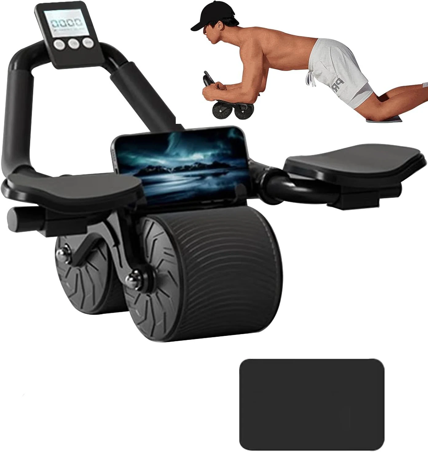 Elbow Support Automatic Reboun - Ab Roller Wheel With Elbow Support recension och pris