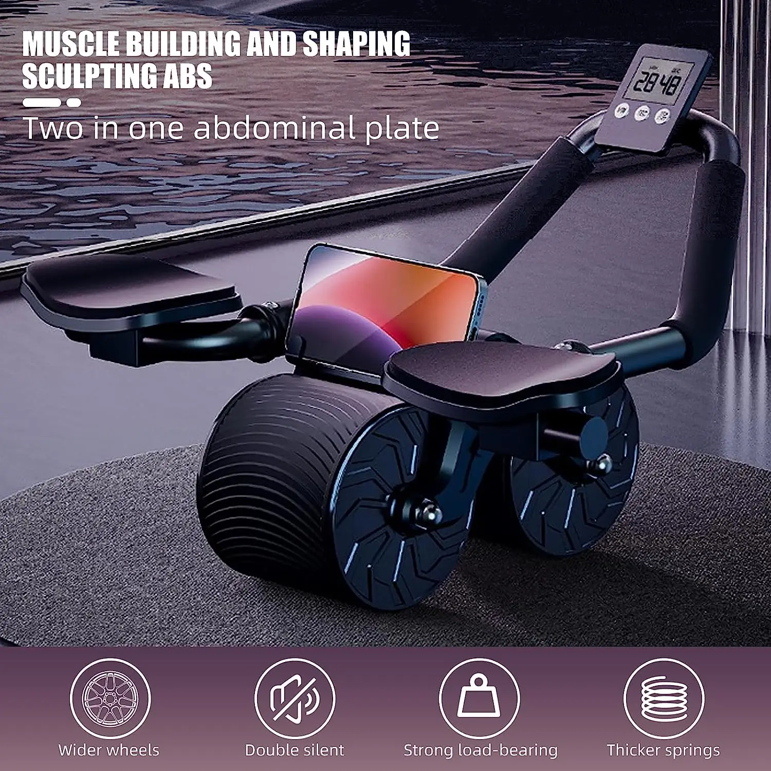 Elbow Support Automatic Reboun - Ab Roller Wheel With Elbow Support recension och pris