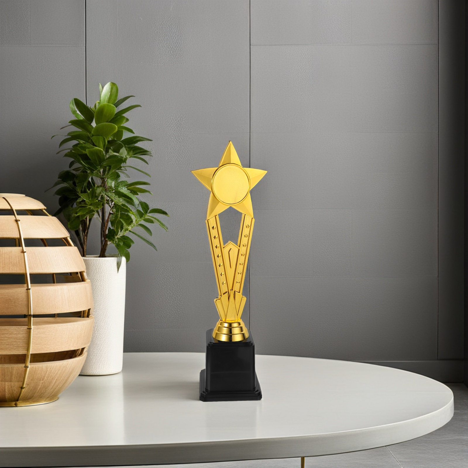 Gold Star Trophy Cup Small Pla - Team Sports recension och pris