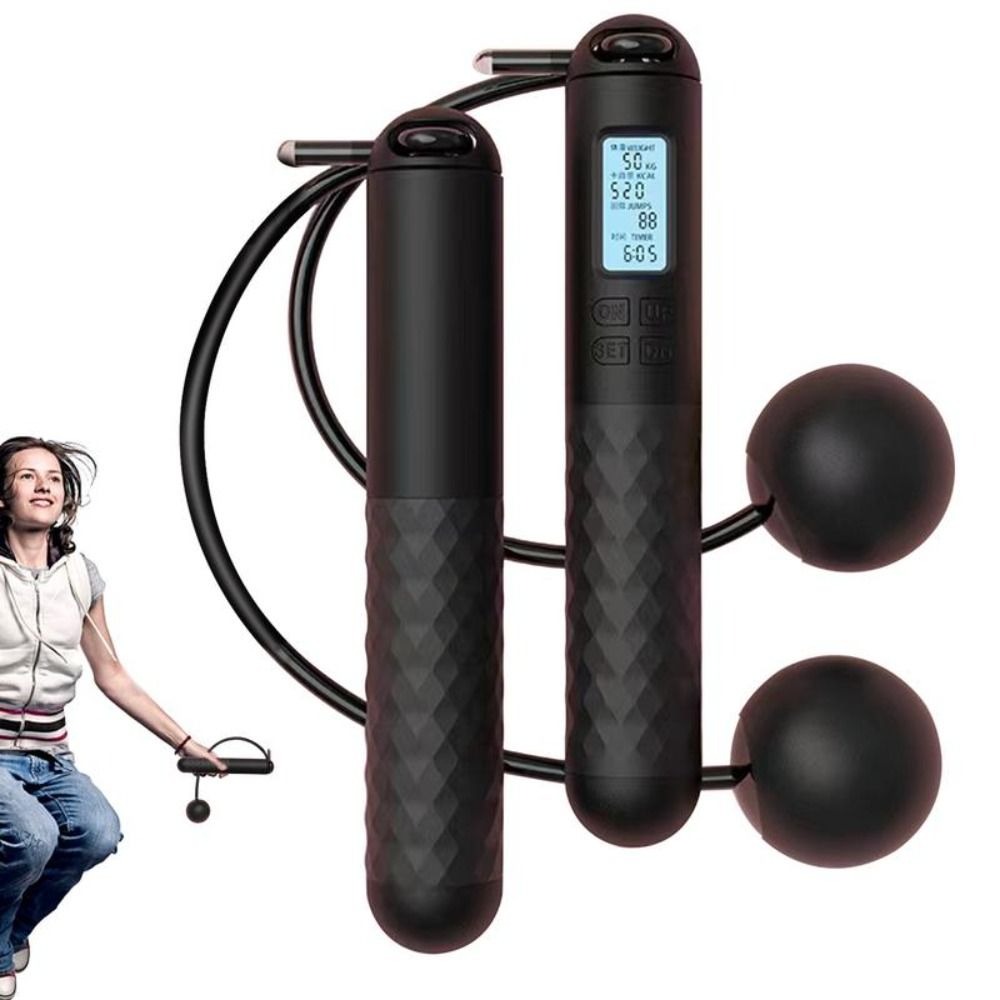 Cordless Ropeless Jump Rope An - Smart Jump Rope Digital Counter recension och pris