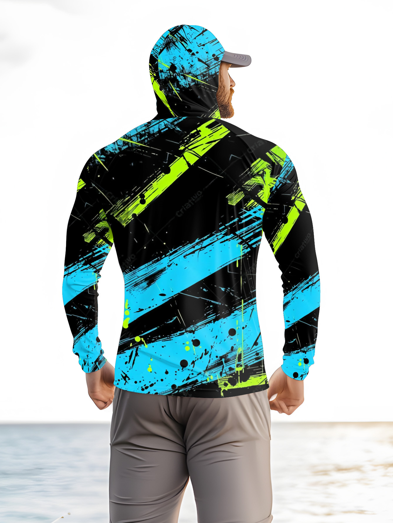 Fishing Hoodie Men Long Sleeve - Fishing recension och pris