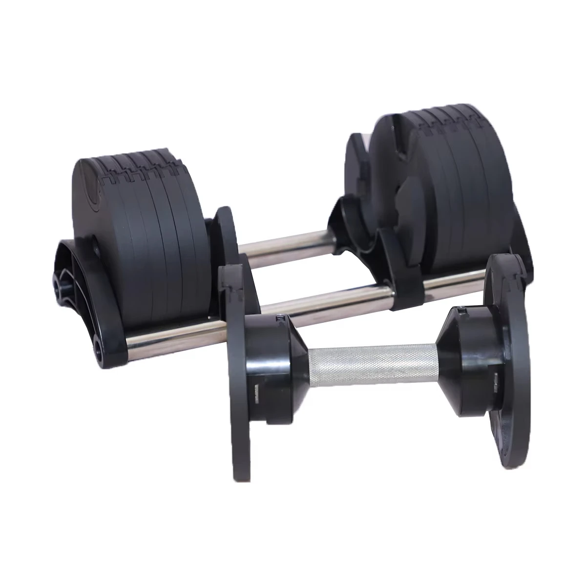 Adjustable Gym Fitness Barbell - Adjustable Dumbbell Pair 40Kg recension och pris