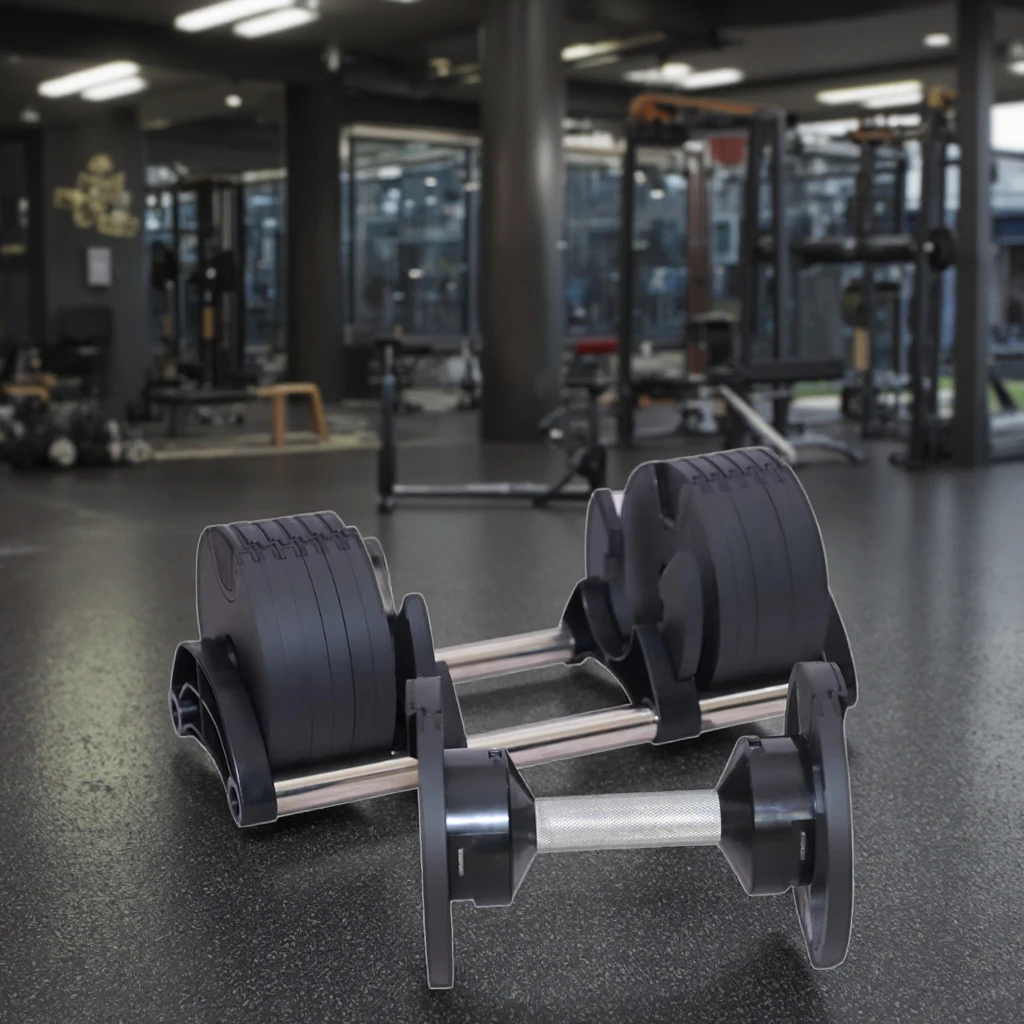 Adjustable Gym Fitness Barbell - Adjustable Dumbbell Pair 40Kg recension och pris
