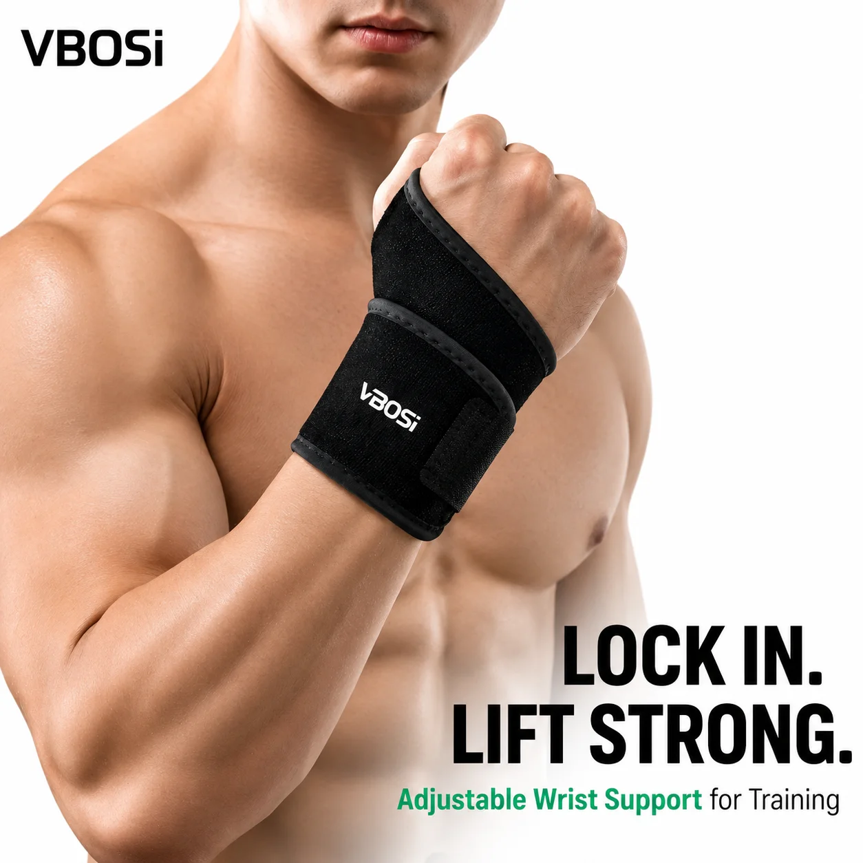 VBSOi Adjustable Wrist Support - Wrist Wraps Weightlifting Support recension och pris