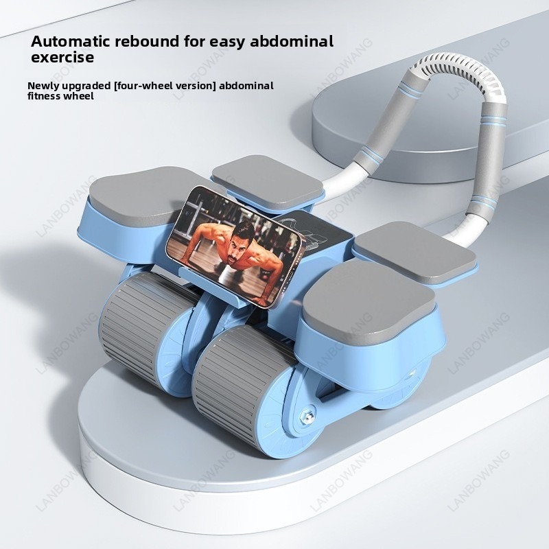 Smart 4 Wheels Auto Rebound Ab - Ab Roller Wheel With Elbow Support recension och pris