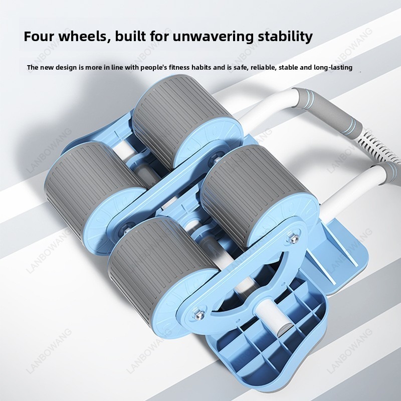 Smart 4 Wheels Auto Rebound Ab - Ab Roller Wheel With Elbow Support recension och pris