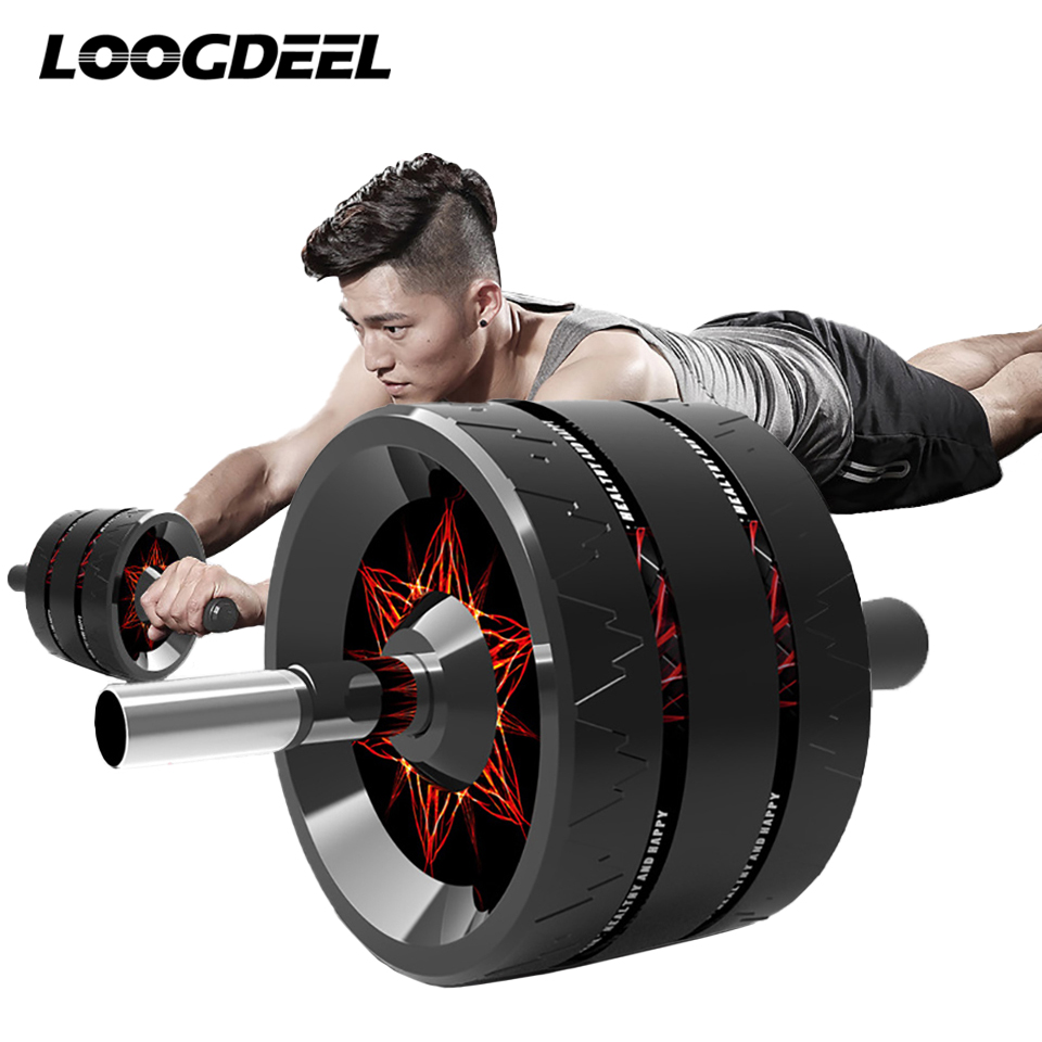 LOOGDEEL Abdominal Wheel Home  - Ab Roller Wheel With Elbow Support recension och pris