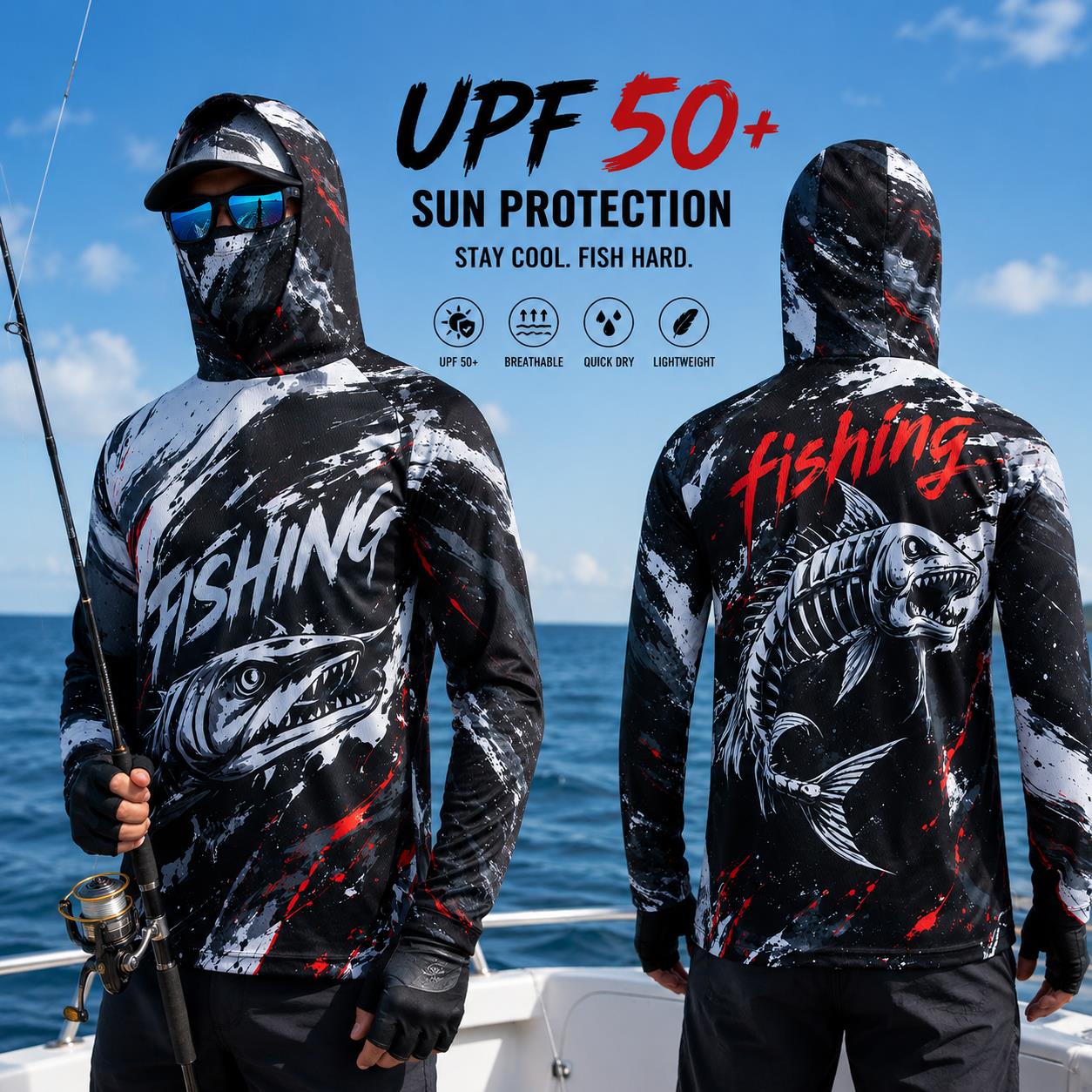 Quick Dry Breathable Men Fishi - Fishing recension och pris