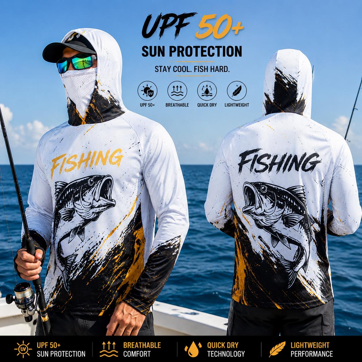 Quick Dry Breathable Men Fishi - Fishing recension och pris