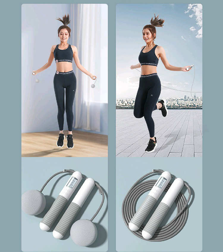 Custom Logo Professional Weigh - Smart Jump Rope Digital Counter recension och pris