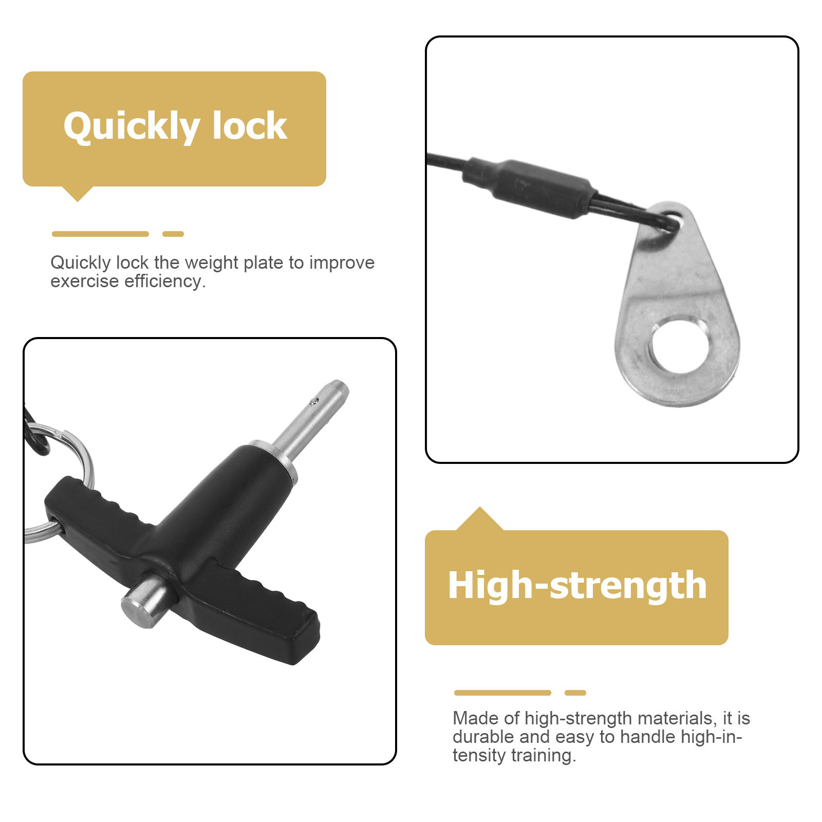 Gym Pins for Weight Stack Heav - Fitness Equipment recension och pris