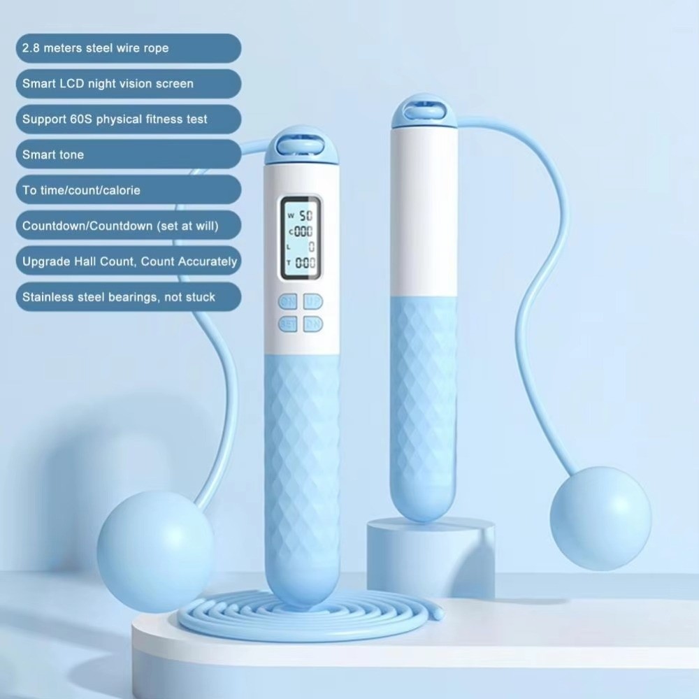 Cordless Ropeless Jump Rope An - Smart Jump Rope Digital Counter recension och pris