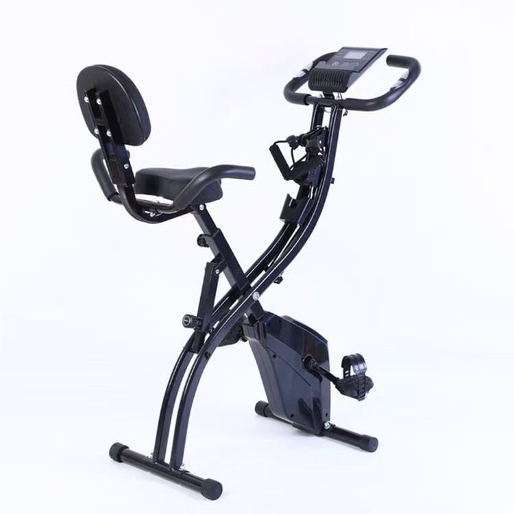 Stationary Exercise Bike Folda - Exercise Bike Magnetic Resistance recension och pris